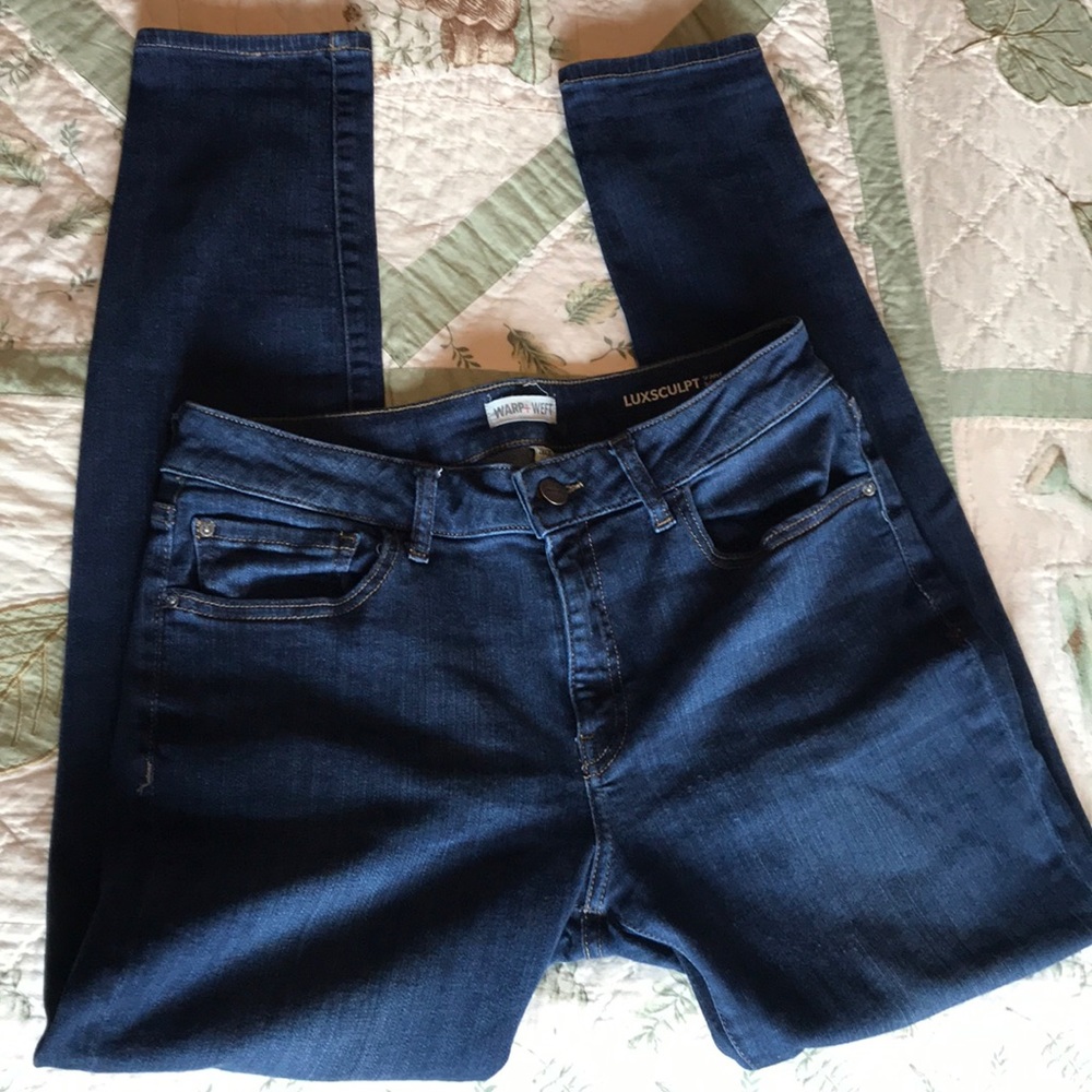Warp + Weft luxsculpt skinny jeans